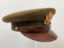 Load image into Gallery viewer, WWII US Army Officer’s Visor Cap