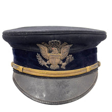 Load image into Gallery viewer, Pre-WWI US General Officer’s M95 Dress Visor Cap