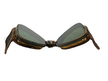 Load image into Gallery viewer, WWI US Army Flight or Dispatch Goggles w/ Initials