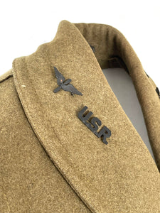 WWI British Made Shawl Overcoat, Aviation